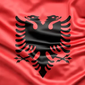 bandiera dell'Albaania