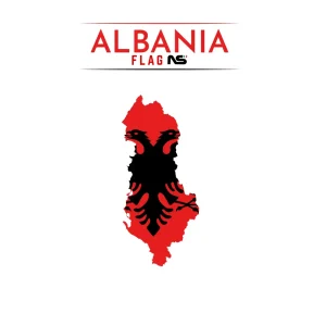 mappa dell'Albaania