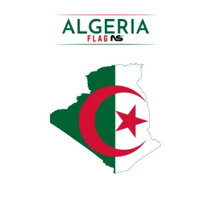Mappa dell'Algeria